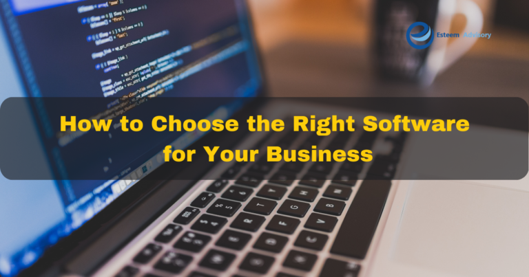 How To Choose The Right Software For Your Business